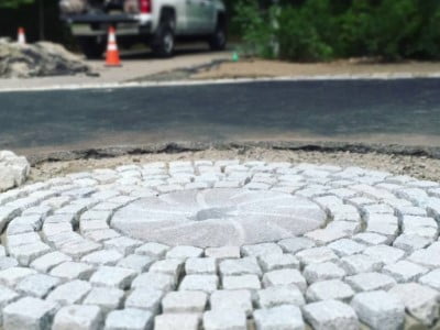 Stoke Paving Contractors Laying Cobblestones in Stoke-on-Trent 