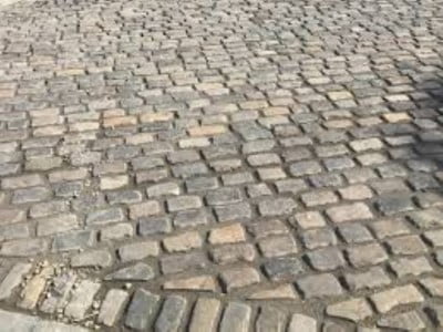 Stoke Paving Contractors Laying Cobblestones in Stoke-on-Trent 